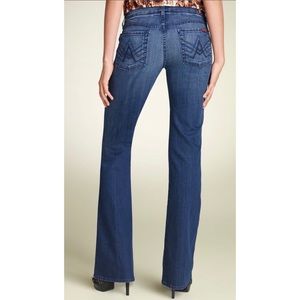 7 For All Mankind “A” Pocket Jeans 34